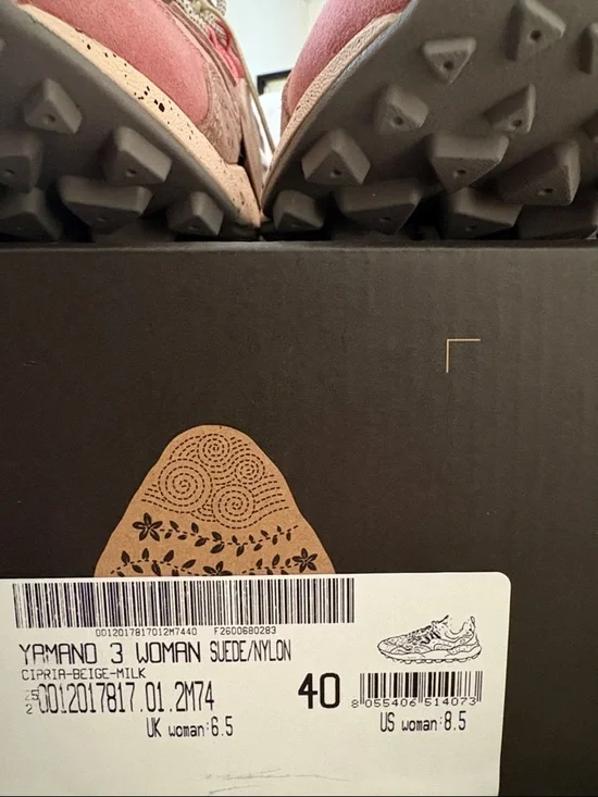 NWT Flower Mountain Yamano 3 Sneaker in Cipria Beige - Picture 8 of 16